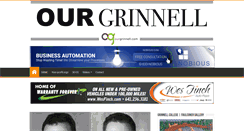 Desktop Screenshot of ourgrinnell.com